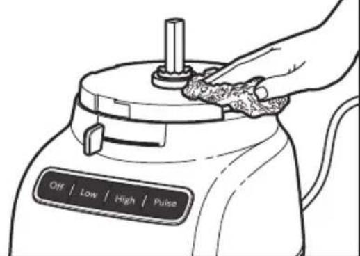 KITCHENAID KFP0722ER - WARNING - 2