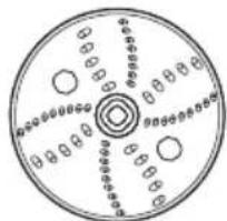 KITCHENAID KFP0722ER - Reversible shredding disc - 2