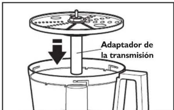 KITCHENAID KFP0722ER - como instalar el disco reversible para carrar - 2