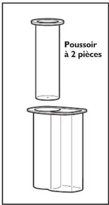 KITCHENAID KFP0722ER - Utilisation de la goulotte d'alimentation 2-en-1 - 1