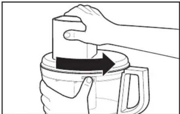 KITCHENAID KFP0722ER - Assemblage du disque à trancher réglable - 2