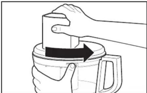 KITCHENAID KFP0722ER - como instalar la cucilla multiusos - 3