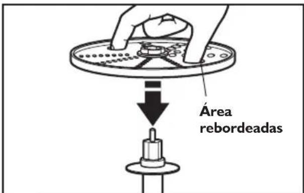 KITCHENAID KFP0722ER - como instalar el disco reversible para carrar - 1