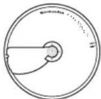 KITCHENAID KFP0722ER - Externally adjustable slicing disc - 1