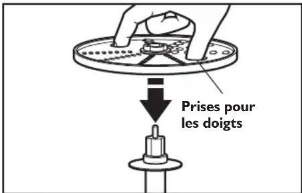 KITCHENAID KFP0722ER - Assemblage de la rape réversible - 1