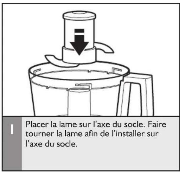 KITCHENAID KFP0722ER - Assemblage de la rape réversible - 4