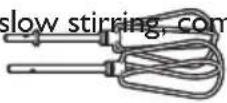 KITCHENAID KHM926OB - Speed control guide - 9-Speed Hand Mixers - 2