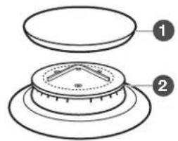 KITCHENAID KDRS407VBK - Brûleurs de surface scellés - 1