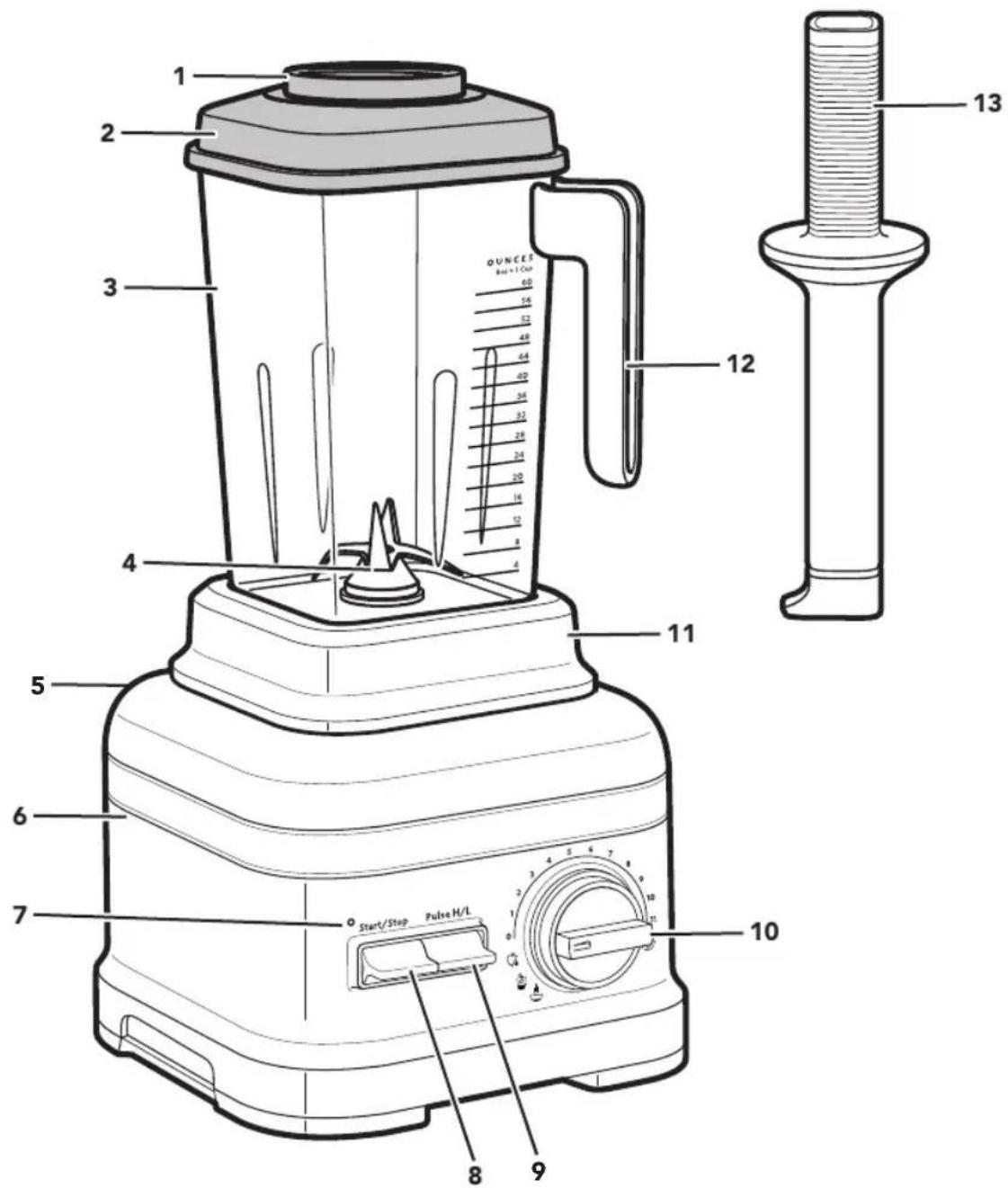 KITCHENAID KSB8270MS - 1