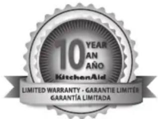 KITCHENAID KSB8270MS - Length of Warranty: Ten Years from the date of purchase. - 1