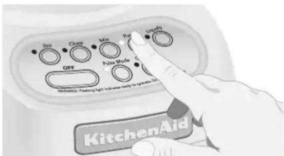 KITCHENAID KSB580CR - Caractéristique du mode PULSE (IMPULSION) - 2