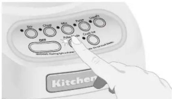 KITCHENAID KSB580CR - Pulse Mode Feature - 1