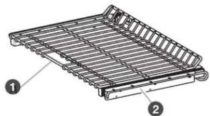 KITCHENAID KDRS463VBK - Position rétractée et emboîtée - 1