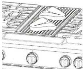 KITCHENAID KDRS463VBK - COOKTOP FEATURES - 4