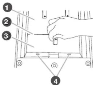 KITCHENAID KDRS463VBK - Pour replacer : - 3