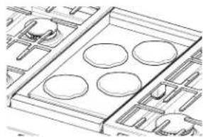 KITCHENAID KDRS463VBK - CHROME ELECTRIC GRIDDLE (ON SOME MODELS) - 4