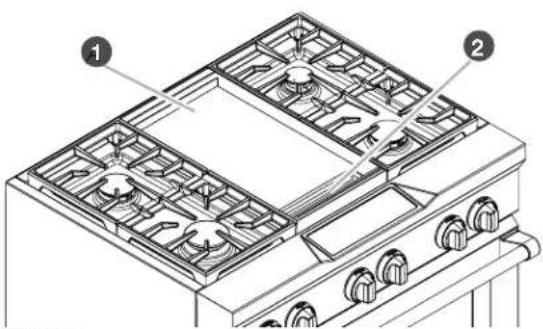 KITCHENAID KDRS463VBK - CHROME ELECTRIC GRIDDLE (ON SOME MODELS) - 1