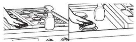 KITCHENAID KDRS463VBK - PORCELAIN-COATED GRATES AND CAPS - 1