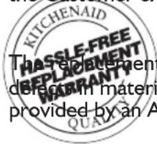 KITCHENAID KSB5010CA - KitchenAid® Blender Warranty for the 50 United States, the District of Columbia, Puerto Rico, and Canada - 1
