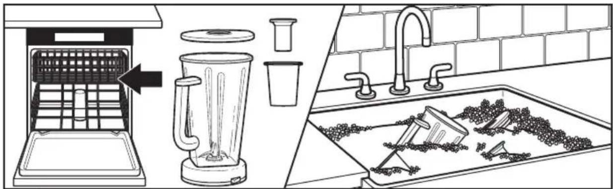 KITCHENAID KSB5010CA - Nettoyage du mélangeur - 4