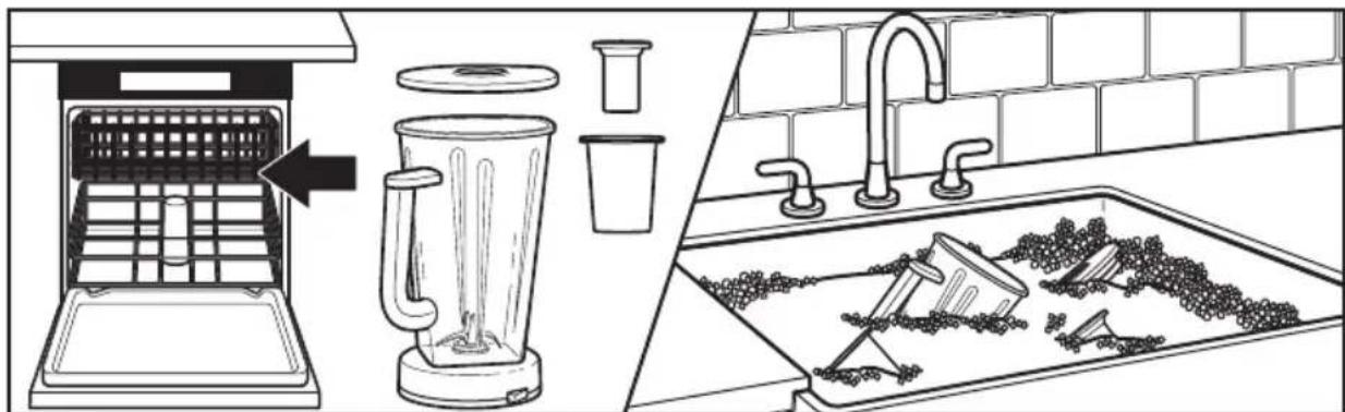 KITCHENAID KSB5010CA - Cleaning the Blender - 3