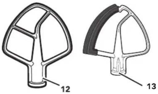 KITCHENAID KSM85PBGA - PIÉCES ET CARACTÉRISTIQUES - 4