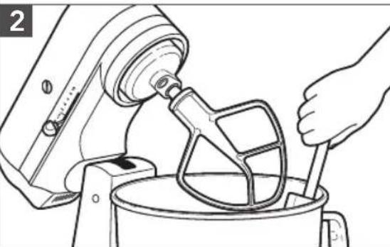 KITCHENAID KSM85PBGA - WARNING - 1