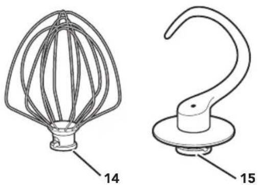 KITCHENAID KSM85PBGA - En dehors des états-unis et de porto rico : - 4