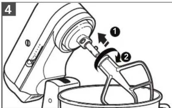 KITCHENAID KSM85PBGA - GUIDE de commande de vitesse - 1