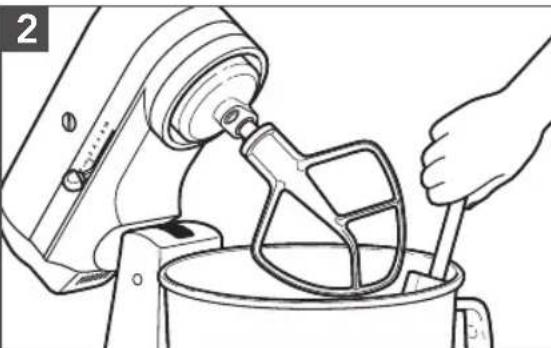 KITCHENAID KSM85PBGA - ADVERTENCIA - 1