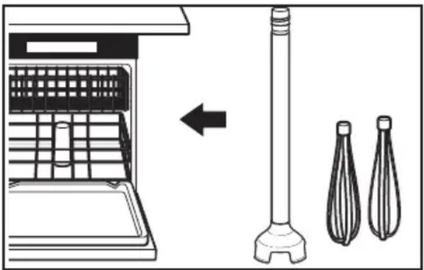 KITCHENAID KHBC418OB - Lavado de los accesorios - 1