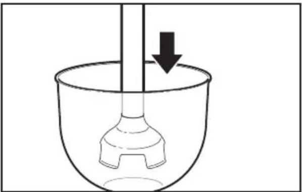 KITCHENAID KHBC418OB - Uso de la licuadora de inmersión comercial con accesorios de cuchilla - 4