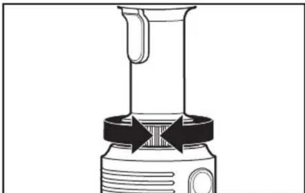 KITCHENAID KHBC418OB - Uso de la licuadora de inmersión comercial con el accesorio para batir - 2