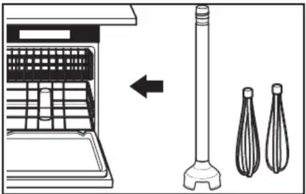 KITCHENAID KHBC418OB - Laver les accessoires - 1