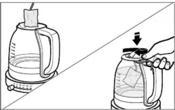 KITCHENAID KEK1322SS - OPTIONAL METHOD — BREWING WITH TEA BAGS - 2