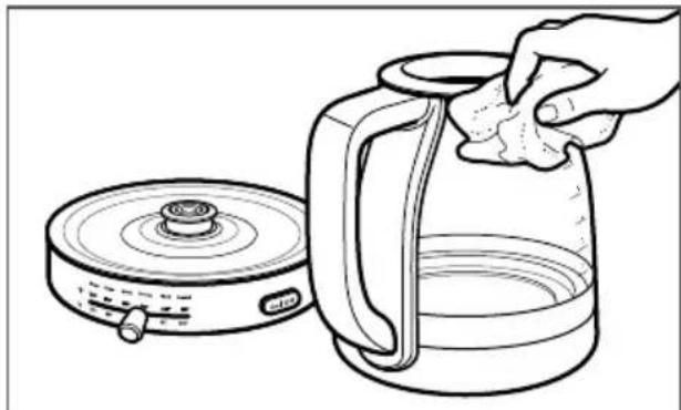 KITCHENAID KEK1322SS - NETTOYAGE DE LA BOUILLOIRE EN VERRE POUR LE THÉ ET ACCESSOIRES - 2