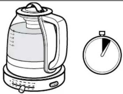 KITCHENAID KEK1322SS - UTILISATION DE LA BOUILLOIRE EN VERRE POUR LE THÉ - 1