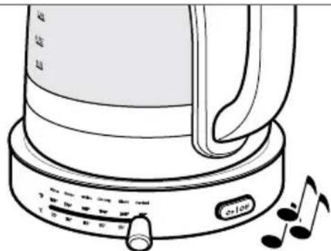 KITCHENAID KEK1322SS - USO DE LA TETERA DE VIDRIO - 3
