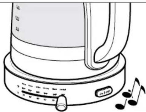 KITCHENAID KEK1322SS - UTILISATION DE LA BOUILLOIRE EN VERRE POUR LE THÉ - 1