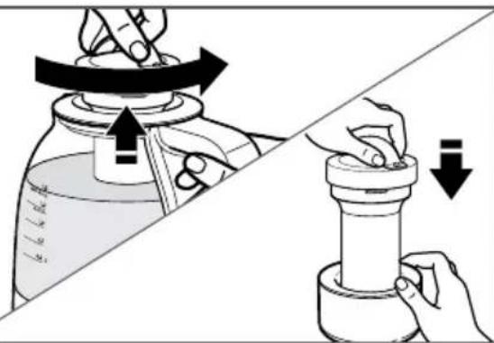 KITCHENAID KEK1322SS - USO DE LA TETERA DE VIDRIO - 4