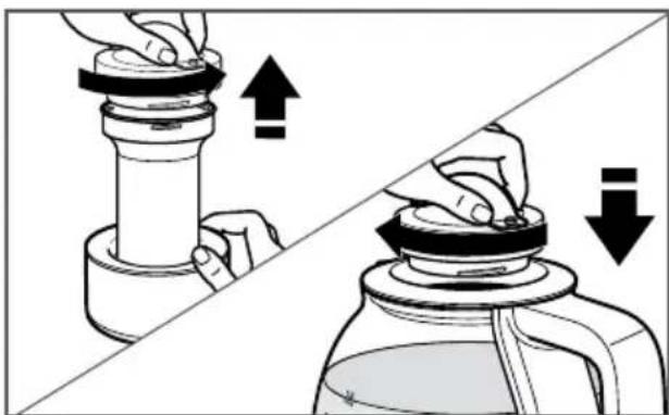 KITCHENAID KEK1322SS - UTILISATION DE LA BOUILLOIRE EN VERRE POUR LE THÉ - 1