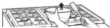 KITCHENAID KDRS483VBK - Prepare Cooktop: - 1