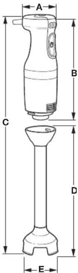 KITCHENAID KHBC212ER - Dimensions - 1