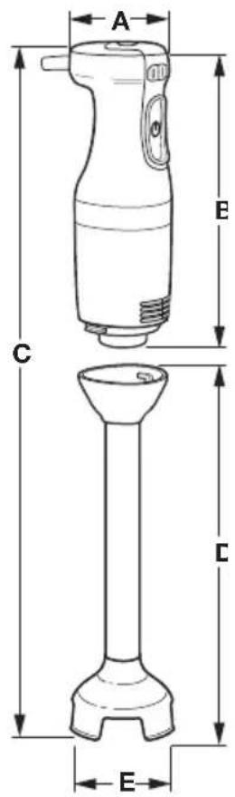 KITCHENAID KHBC212ER - Dimensiones - 1