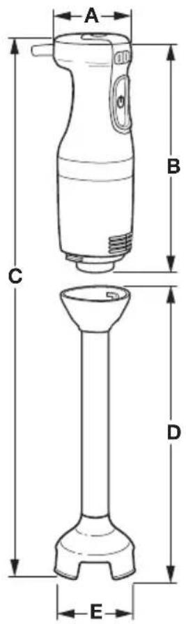 KITCHENAID KHBC212ER - Dimensions - 1