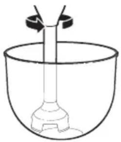 KITCHENAID KHBC212ER - Utilisation du module de mixage à verrouillage par rotation - 4