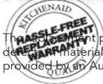 KITCHENAID KHM512BM - KitchenAid® Hand Mixer Warranty for the 50 United States, the District of Columbia, Puerto Rico, and Canada - 1