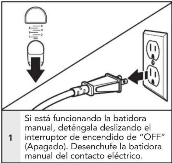 KITCHENAID KHM512BM - CÓMO QUITAR LOS ACCESORIOS - 1