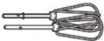 KITCHENAID KHM512AQ - UTILISATION DU BATTEUR À MAIN - 3