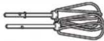KITCHENAID KHM512AQ - UTILISATION DU BATTEUR À MAIN - 4